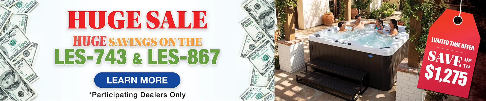 Calspas hot tub being used in a family setting - St. Catharines